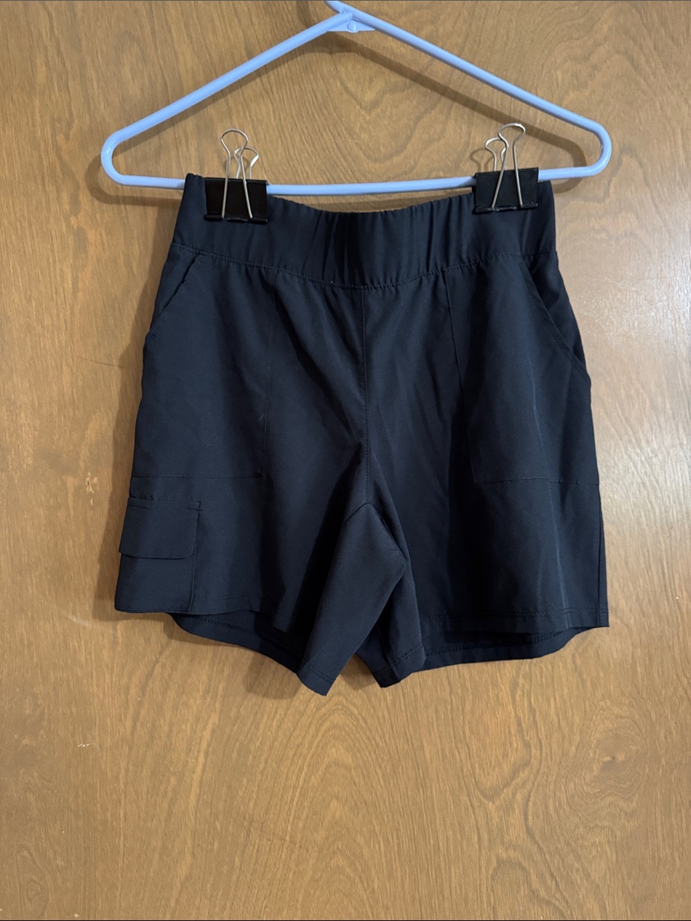 RBX Women’s Black Performance Stretch Athletic Shorts with Pocket